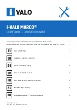 Preview for 1 page of I-VALO MARCO Operation And Maintenance Instructions