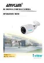 Предварительный просмотр 1 страницы I-View Anycam IR-2MIPH08 Series Manual