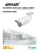 Предварительный просмотр 1 страницы I-View ANYCAM IR-2MIPM03 Series Operation Manual