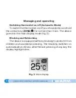 Preview for 8 page of I WARM 730 User And Installation Manual