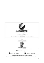 Preview for 17 page of i-WATTS 5411074188108 Original Instructions Manual