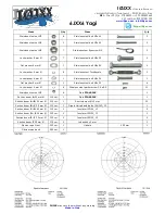 I0JXX 6JXX6 Yagi User Manual preview