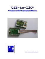 I2CTools USB-to-I2C User Manual preview
