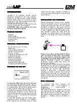 I2M nanoLAP Quick Start Manual предпросмотр