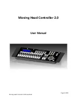 Preview for 1 page of I2R Tech Lighting Solutions Moving Head Controller 2.0 User Manual