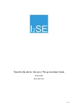 Preview for 1 page of I2SE Powerline Bundle for Internet of Things Quick Start Manual