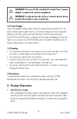 Preview for 4 page of i3 International Ax51B User Manual