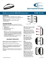 Предварительный просмотр 1 страницы i3 International DB78BB Quick Installation Manual