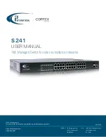 i3 International S241 User Manual preview