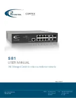 i3 International S81 User Manual предпросмотр