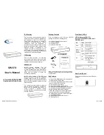 Предварительный просмотр 1 страницы i3 International SW-570 User Manual