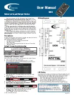 i3 International UI08 User Manual preview