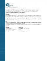 Preview for 2 page of i3 International Veo16i User Manual