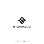 Предварительный просмотр 6 страницы i3-TECHNOLOGIES i3SYNC 4.0 User Manual