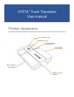 i3-TECHNOLOGIES i3SYNC User Manual preview