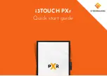 i3-TECHNOLOGIES i3TOUCH PXr Quick Start Manual preview