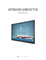 i3-TECHNOLOGIES i3TOUCH V8610 T10 Manual preview