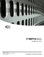 Preview for 1 page of i3DVR International i3-SRX Series User Manual