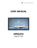 i3TOUCH E 1086 T10 4K User Manual preview