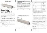 Предварительный просмотр 1 страницы i4Technology UVC-1 User Manual