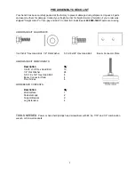 Предварительный просмотр 4 страницы IAC INDUSTRIES Quick Ship WORKMASTER Assembly Instructions Manual