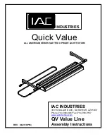 Предварительный просмотр 46 страницы IAC INDUSTRIES Quick Value ALL AMERICAN Series Assembly Instructions Manual