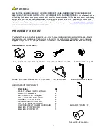 Preview for 60 page of IAC INDUSTRIES Quick Value AMERICAN Series Assembly Instructions Manual