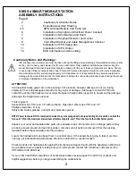 Предварительный просмотр 31 страницы IAC INDUSTRIES SMS S1 SMART MOBILE STATION Assembly Instructions Manual