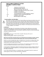 Предварительный просмотр 43 страницы IAC INDUSTRIES SMS S1 SMART MOBILE STATION Assembly Instructions Manual