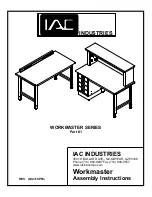 Предварительный просмотр 1 страницы IAC INDUSTRIES Workmaster C Series Assembly Instructions Manual