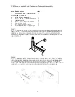 Предварительный просмотр 9 страницы IAC INDUSTRIES Workmaster Storage Cabinet Series Assembly Instructions Manual