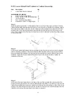 Предварительный просмотр 11 страницы IAC INDUSTRIES Workmaster Storage Cabinet Series Assembly Instructions Manual