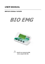 IACER BIO EMG User Manual preview