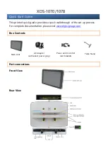 IAdea XDS-1070 Quick Start Manual preview