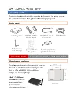 Preview for 1 page of IAdea XMP-320 Quick Start Manual