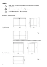 Предварительный просмотр 2 страницы IAE FLAT ROOF SMOKING SHELTER Assembly & Maintenance Manual