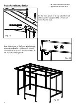 Предварительный просмотр 6 страницы IAE FLAT ROOF SMOKING SHELTER Assembly & Maintenance Manual