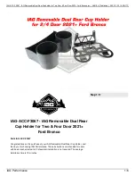 Preview for 1 page of IAG Performance IAG-ACC-F3067 Quick Start Manual