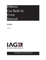 IAG IOGFS Installation And Operation Manual preview