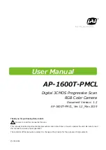 IAI AP-1600T-PMCL User Manual preview