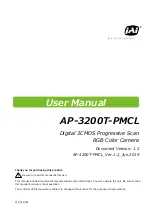 Preview for 1 page of IAI AP-3200T-PMCL User Manual