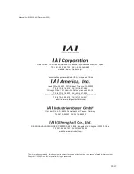 Preview for 56 page of IAI ASEP Operation Manual