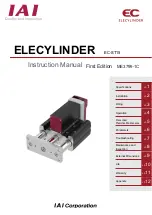 IAI ELECYLINDER Instruction Manual preview