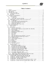 Preview for 4 page of IAI LQ-401CL User Manual