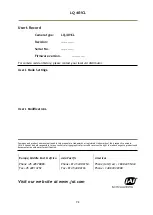 Preview for 73 page of IAI LQ-401CL User Manual