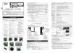 Preview for 1 page of IAI MCON-C First Step Manual