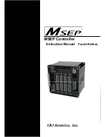 IAI Msep Instruction Manual preview