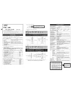 Preview for 1 page of IAI PSEL series First Step Manual