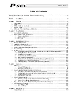 Предварительный просмотр 5 страницы IAI PSEL Operation Manual