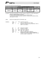 Предварительный просмотр 229 страницы IAI PSEL Operation Manual